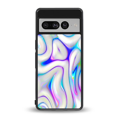 Lilac Drift back phone cover | glass case for google pixel 7 pro