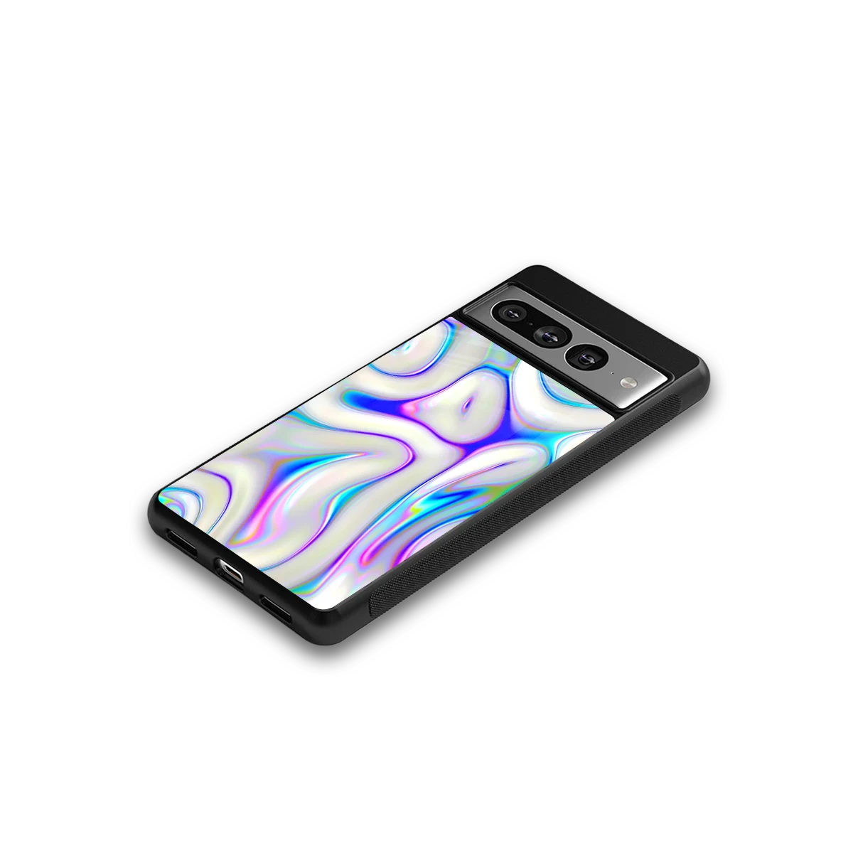 Lilac Drift google pixel 7 pro mobile cover | shockproof glass phone case