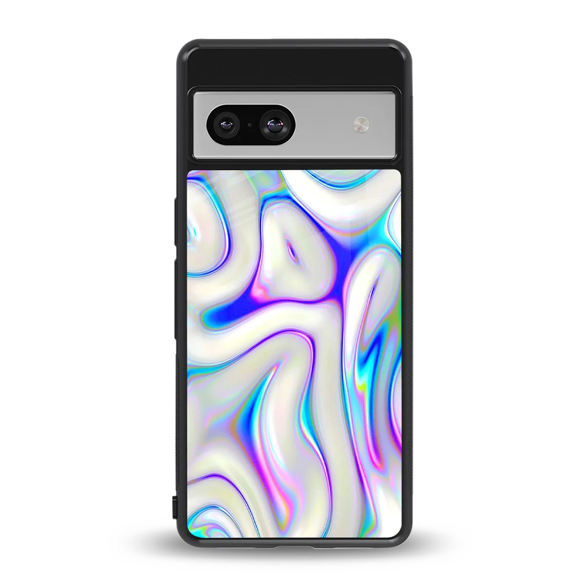 Lilac Drift back phone cover | glass case for google pixel 7