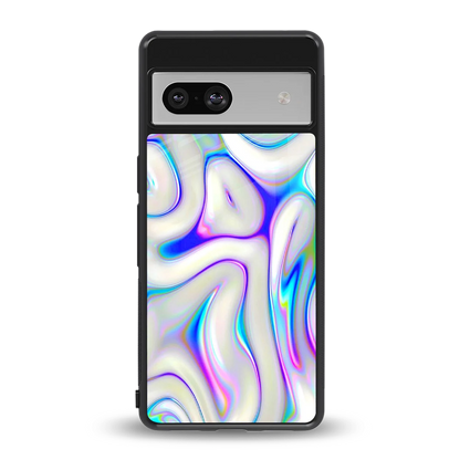 Lilac Drift back phone cover | glass case for google pixel 7