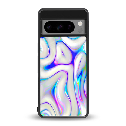 Lilac Drift back phone cover | glass case for google pixel 8 pro