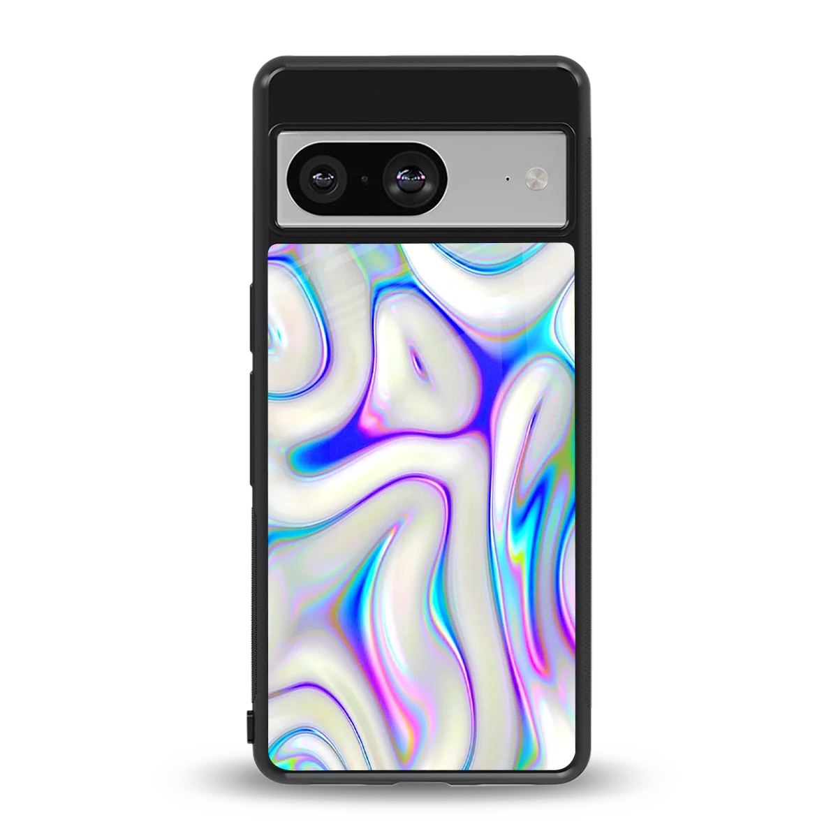 Lilac Drift back phone cover | glass case for google pixel 8