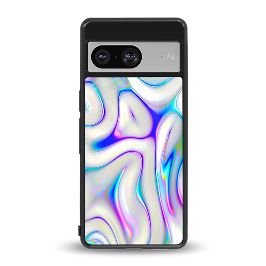 Lilac Drift back phone cover | glass case for google pixel 8