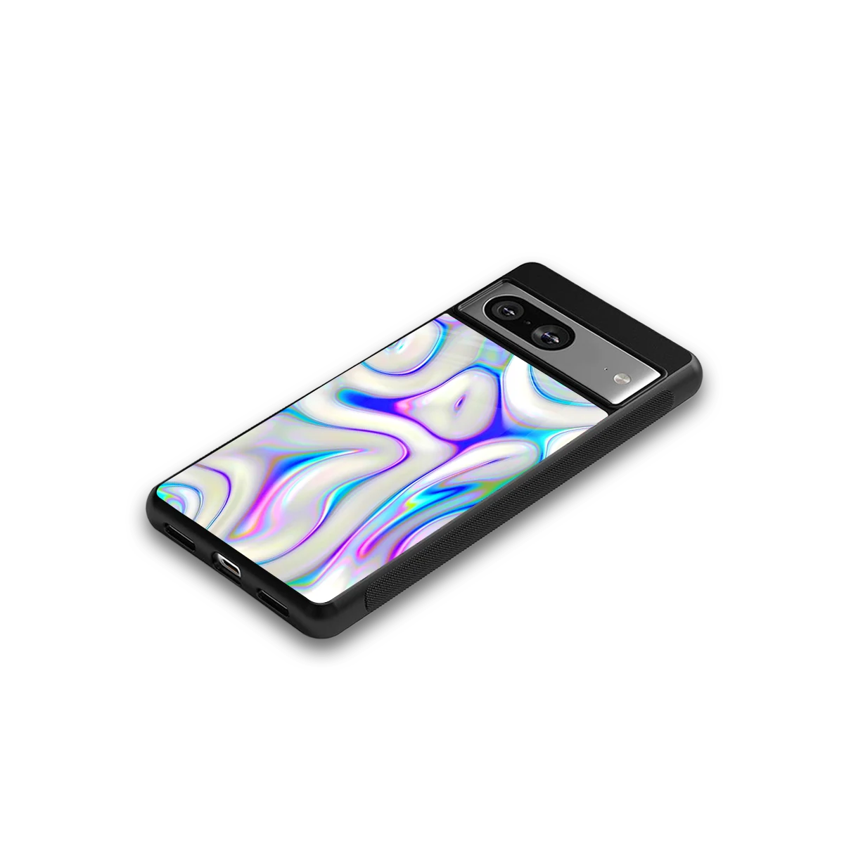 Lilac Drift google pixel 8 mobile cover | shockproof glass phone case