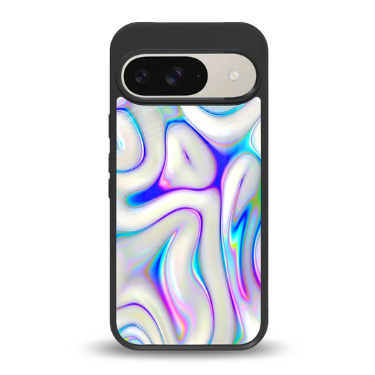 Lilac Drift back phone cover | glass case for google pixel 9