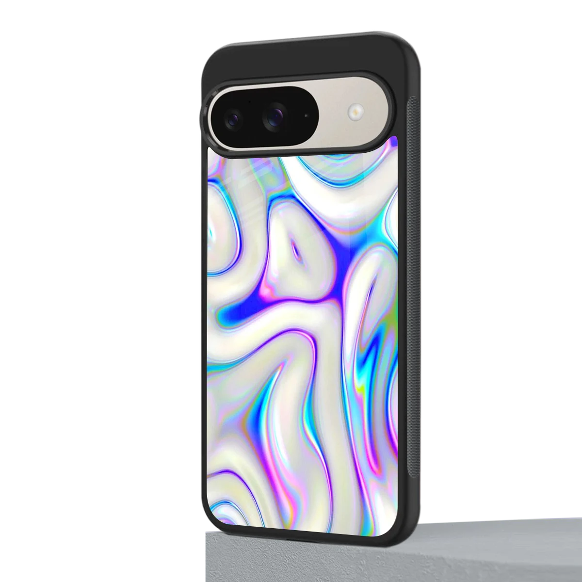 Lilac Drift google pixel 9 mobile cover | shockproof glass phone case