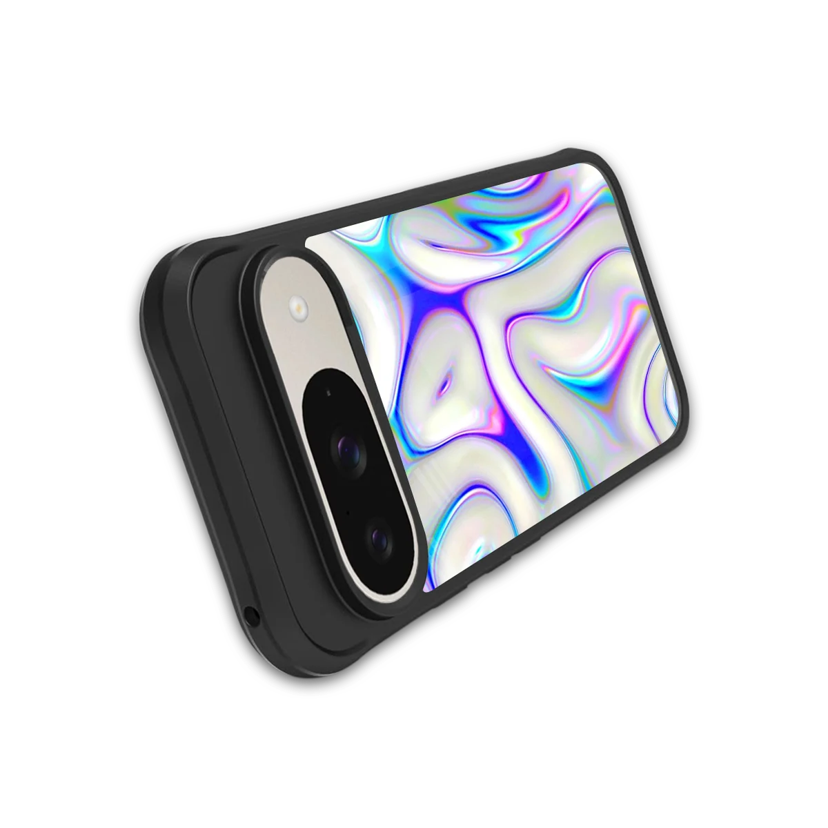 Lilac Drift stylish phone case for google pixel 9 | glossy glass and slim fit