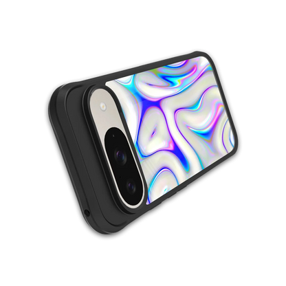 Lilac Drift stylish phone case for google pixel 9 | glossy glass and slim fit