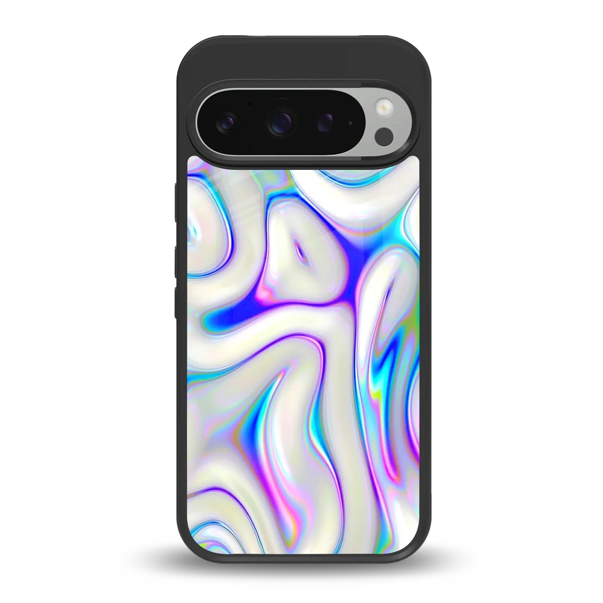 Lilac Drift back phone cover | glass case for google pixel 9 pro