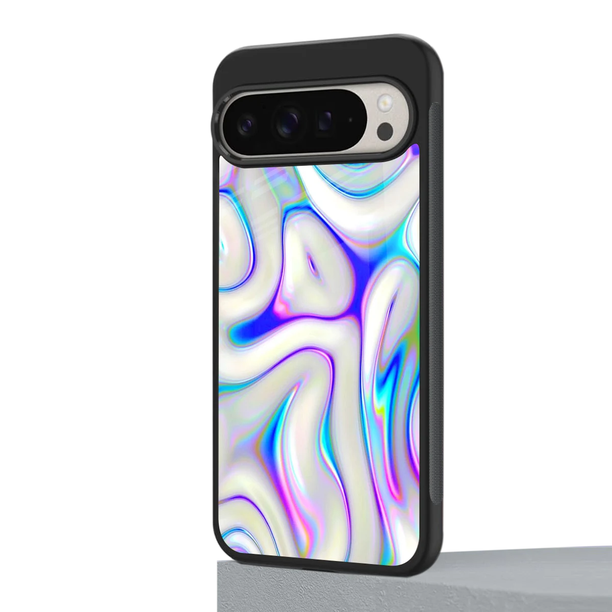 Lilac Drift google pixel 9 pro xl mobile cover | shockproof glass phone case