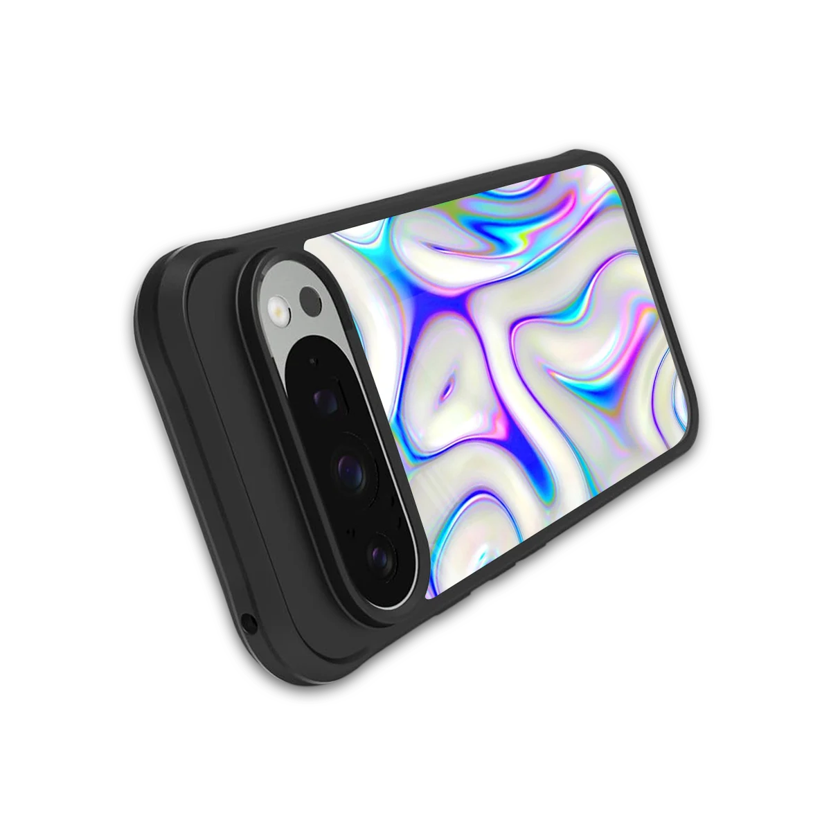 Lilac Drift stylish phone case for google pixel 9 pro | glossy glass and slim fit