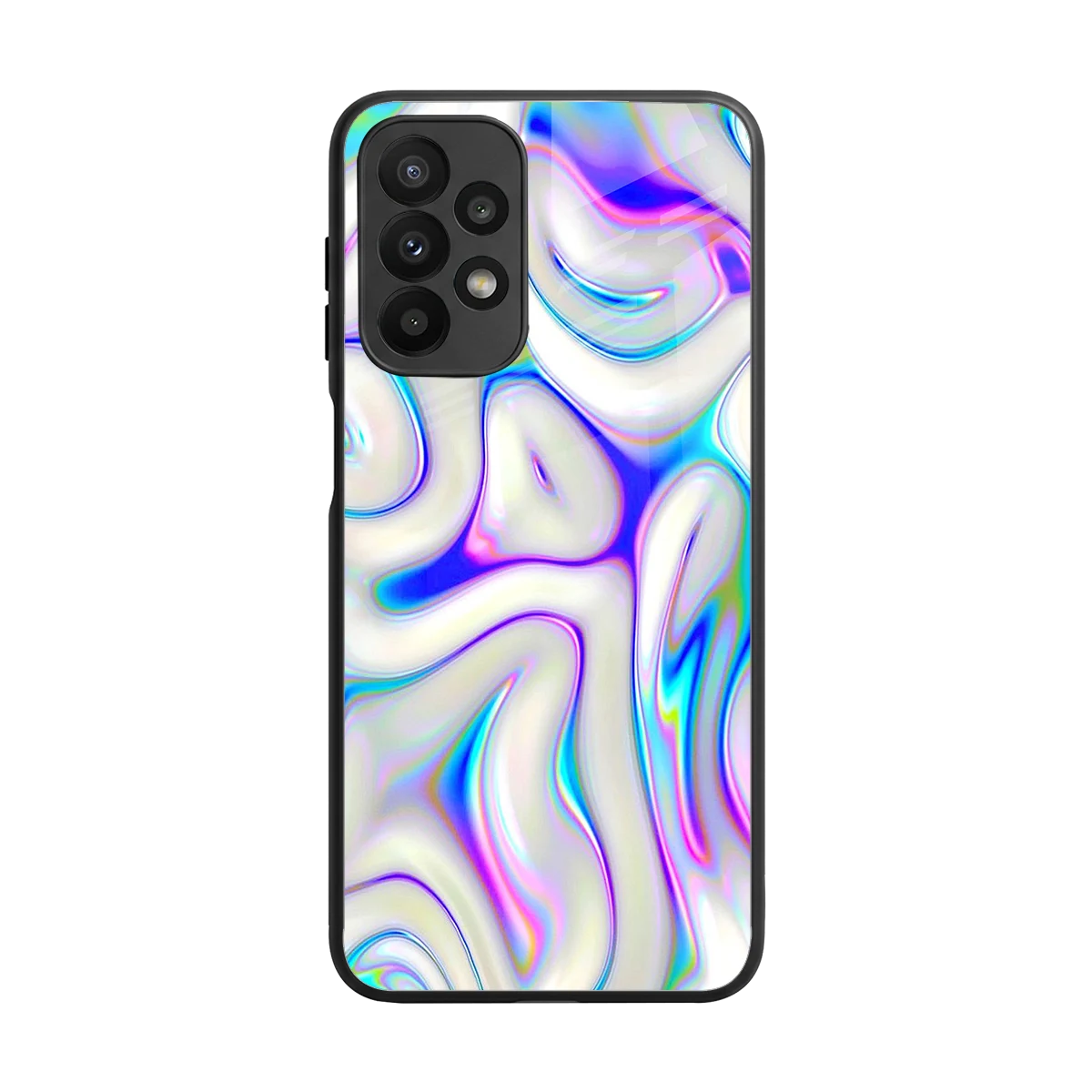 Lilac Drift back phone cover | glass case for samsung galaxy a23