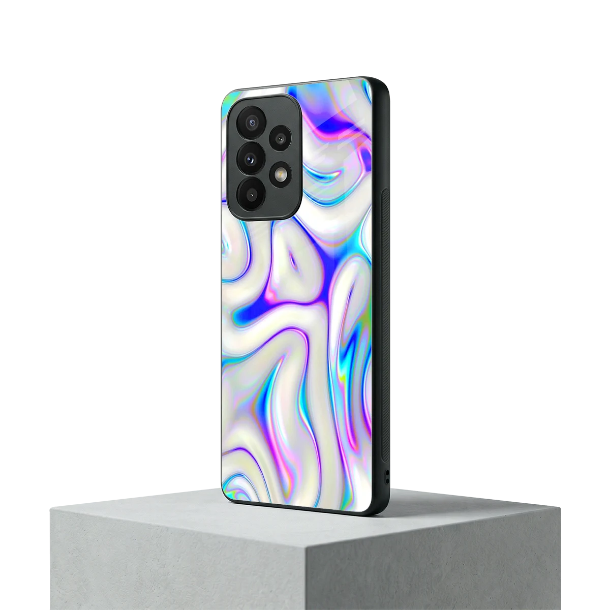 Lilac Drift samsung galaxy a23 mobile cover | shockproof glass phone case