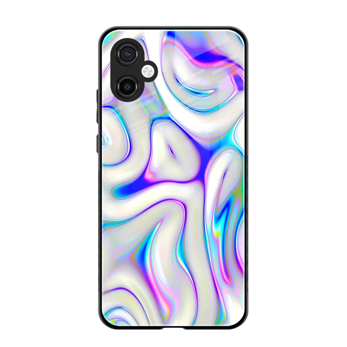Lilac Drift back phone cover | glass case for samsung galaxy a06 5g
