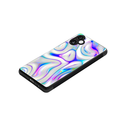Lilac Drift stylish phone case for samsung galaxy a06 5g | glossy glass and slim fit