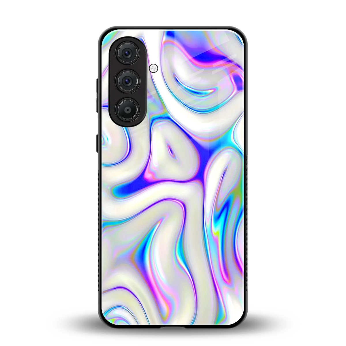 Lilac Drift back phone cover | glass case for samsung galaxy a37 5g
