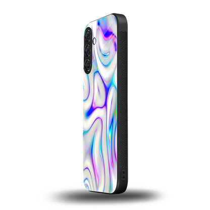 Lilac Drift samsung galaxy a37 5g mobile cover | shockproof glass phone case