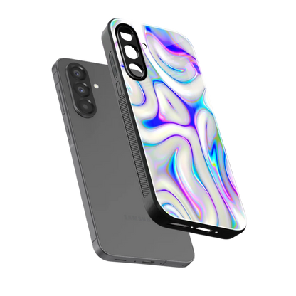 Lilac Drift sleek samsung galaxy a37 5g cover with tempered glass back and TPU edges