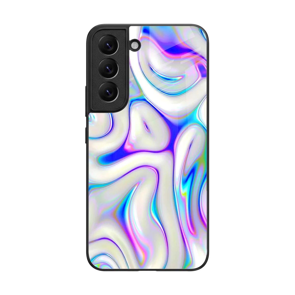 Lilac Drift back phone cover | glass case for samsung galaxy s22