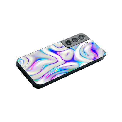 Lilac Drift stylish phone case for samsung galaxy s22 | glossy glass and slim fit