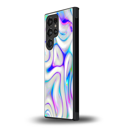 Lilac Drift samsung galaxy s23 ultra mobile cover | shockproof glass phone case