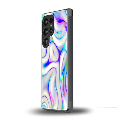 Lilac Drift samsung galaxy s25 ultra mobile cover | shockproof glass phone case