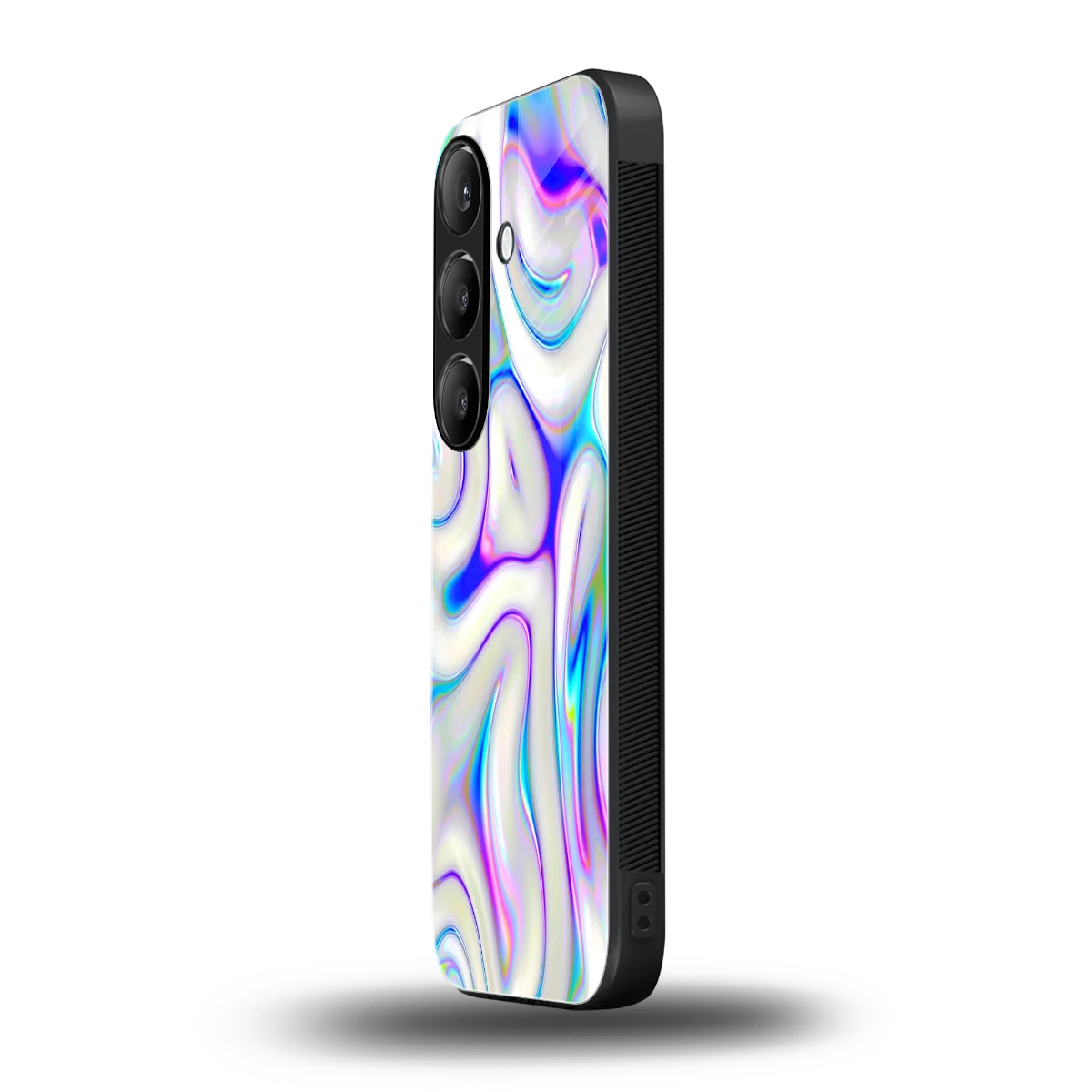 Lilac Drift samsung galaxy s24 fe mobile cover | shockproof glass phone case