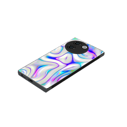 Lilac Drift stylish phone case for vivo v30e | glossy glass and slim fit