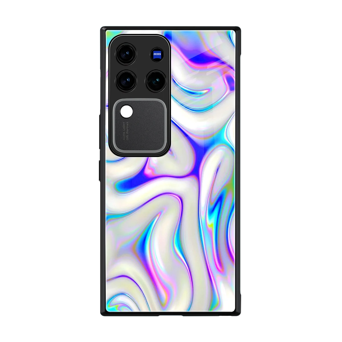 Lilac Drift back phone cover | glass case forvivo v30 pro