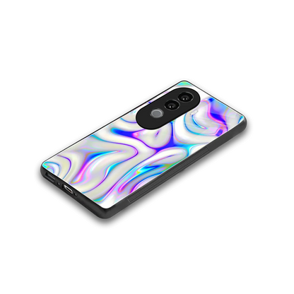 Lilac Drift stylish phone case for vivo v40e | glossy glass and slim fit