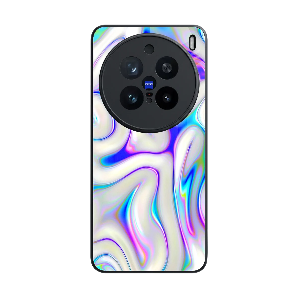Lilac Drift back phone cover | glass case for vivo x200 pro