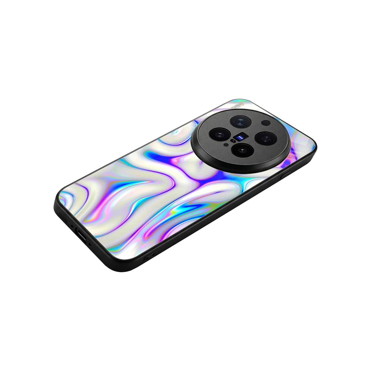 Lilac Drift stylish phone case for vivo x300 pro | glossy glass and slim fit