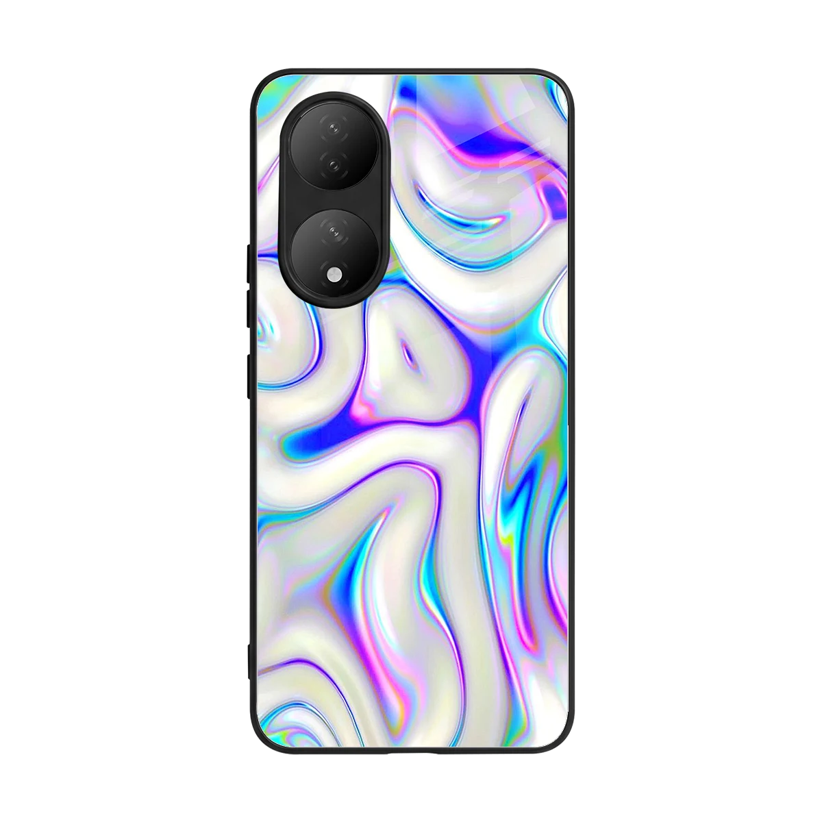 Lilac Drift back phone cover | glass case for Vivo-y100