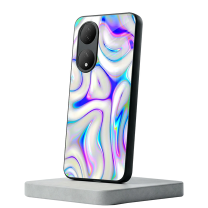 Lilac Drift Vivo-y100 mobile cover | shockproof glass phone case