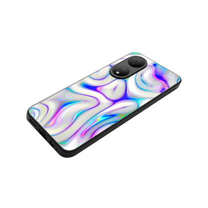 Lilac Drift stylish phone case for Vivo-y100 | glossy glass and slim fit