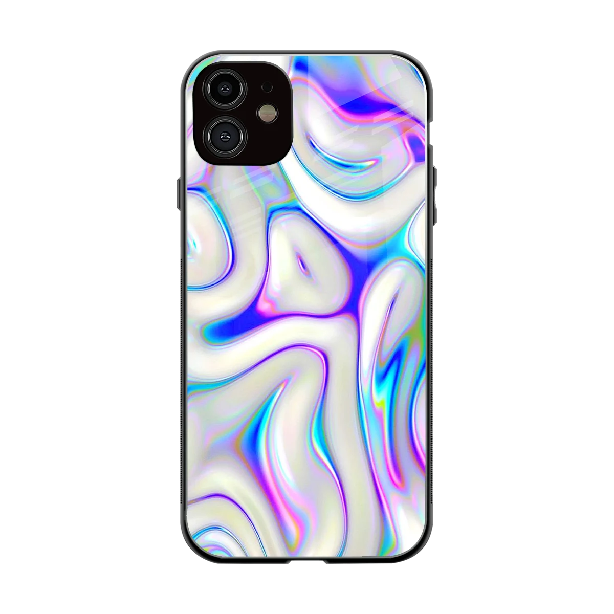 Lilac Drift back phone cover | glass case for iphone 11