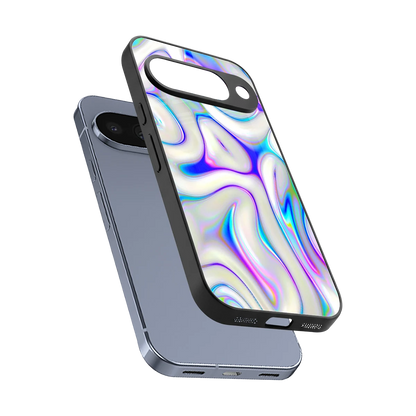Lilac Drift sleek google pixel 10 cover with tempered glass back and TPU edges