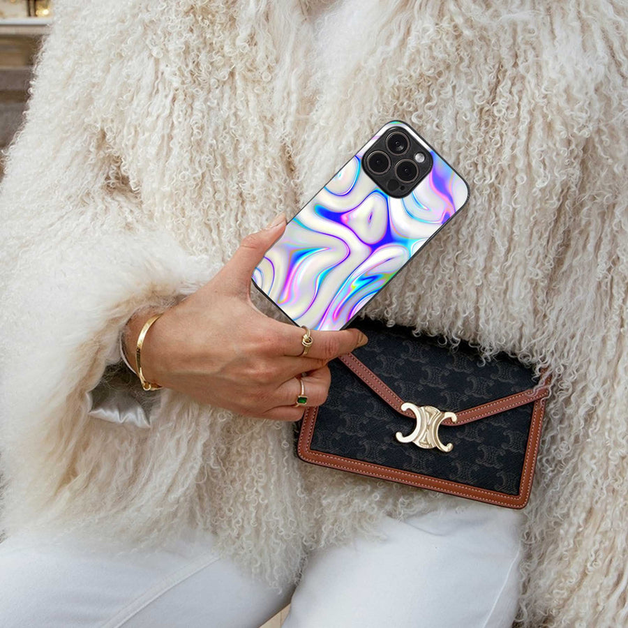 Lilac Drift Phone Case for Samsung Galaxy S24 Ultra | Glass Case
