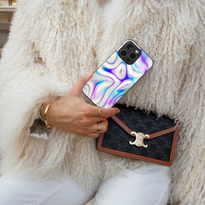 Lilac Drift Phone Case for Iphone 16 | Glass Case