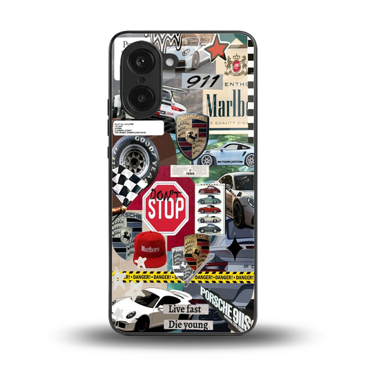 Limitless Ride back phone cover | glass case for oneplus nord ce5 5g
