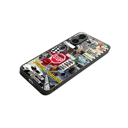 Limitless Ride stylish phone case for oneplus nord ce5 5g | glossy glass and slim fit