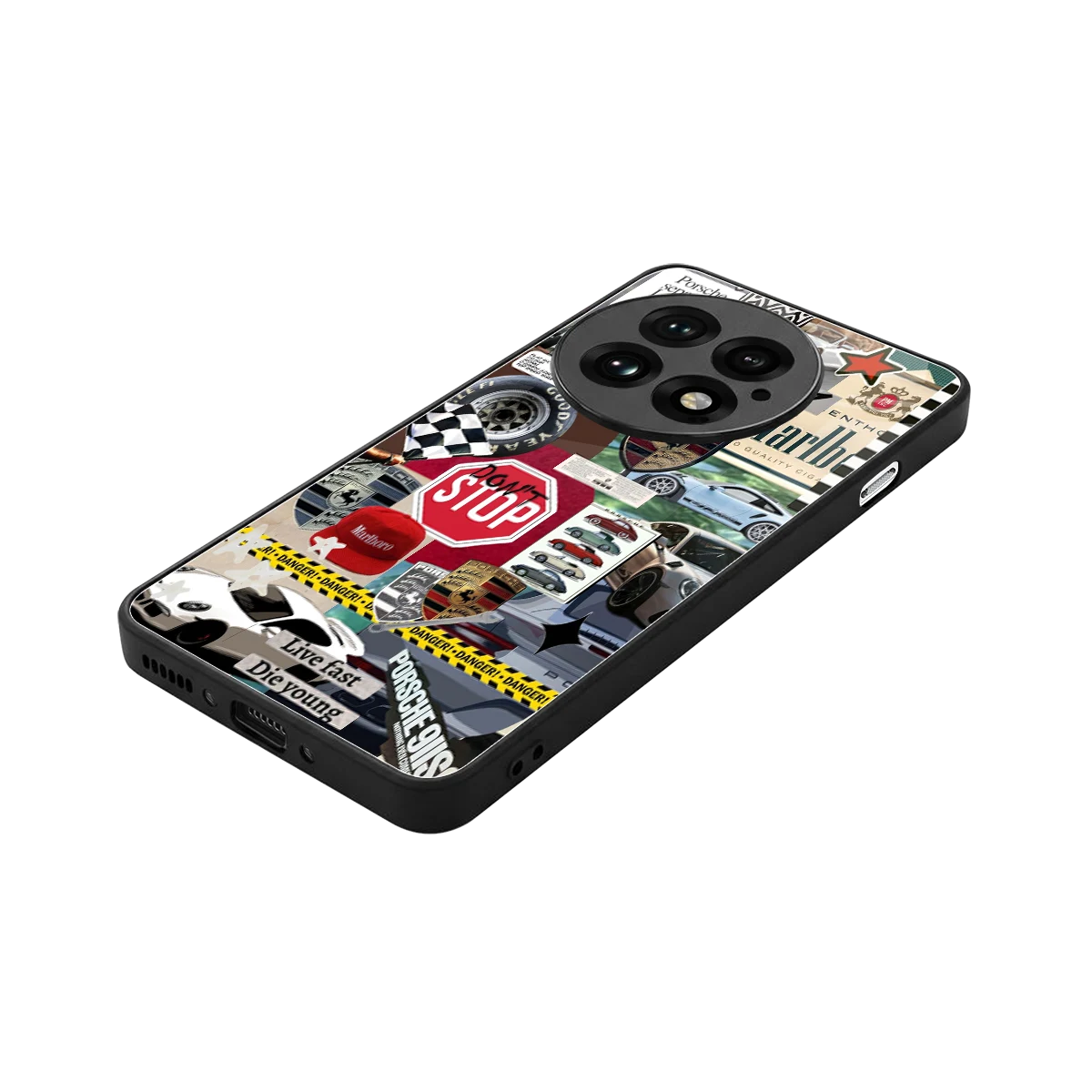 Limitless Ride stylish phone case for oneplus 13 | glossy glass and slim fit