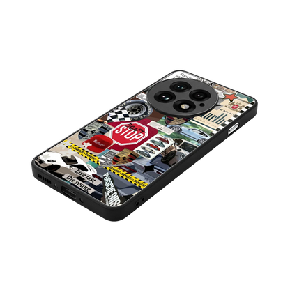 Limitless Ride stylish phone case for oneplus 13 | glossy glass and slim fit