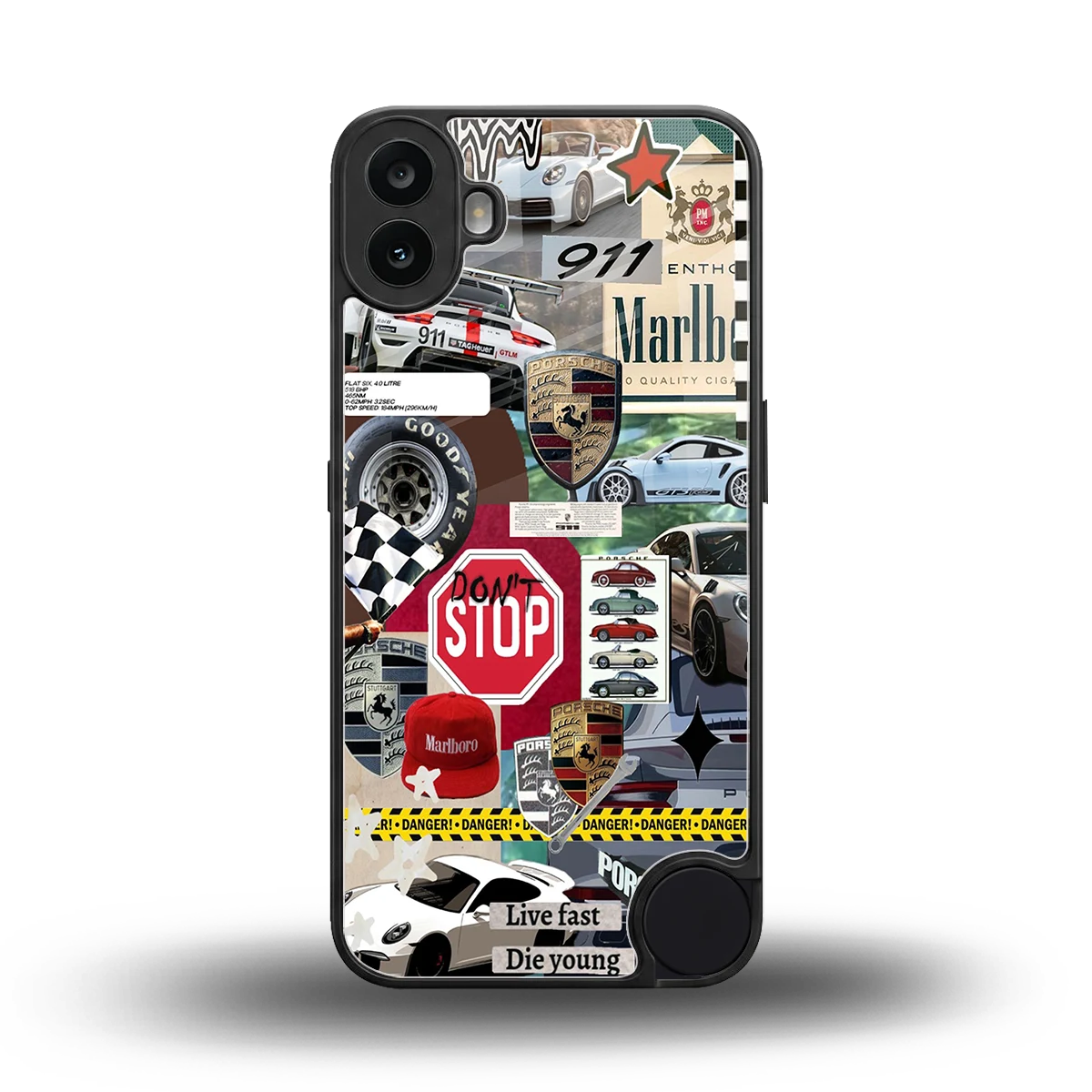 Limitless Ride back phone cover | glass case for cmf nothing phone 1