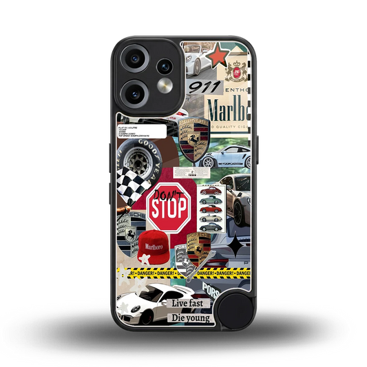 Limitless Ride back phone cover | glass case for cmf nothing phone 2 pro