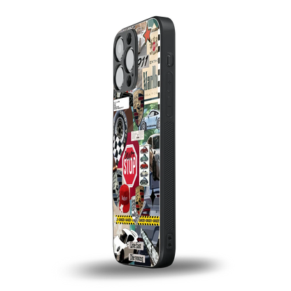 Limitless Ride iphone 14 pro max mobile cover | shockproof glass phone case