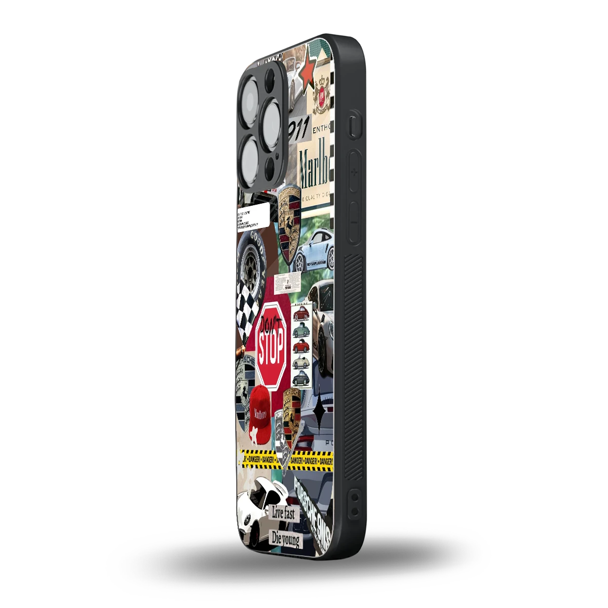 Limitless Ride iphone 15 pro max mobile cover | shockproof glass phone case