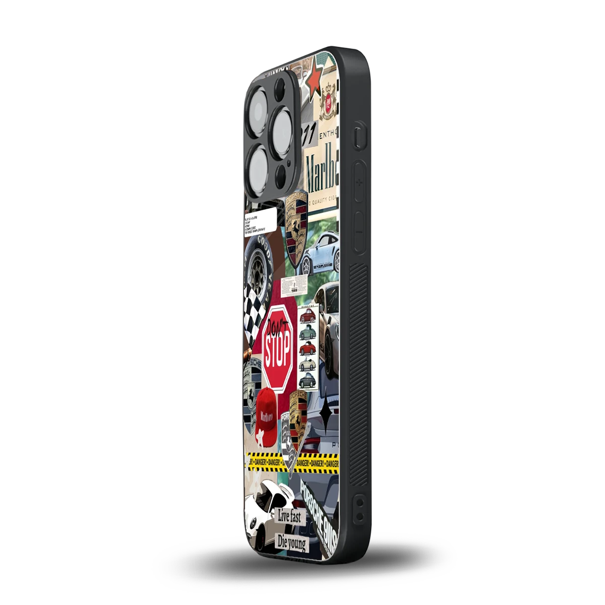 Limitless Ride iphone 15 pro mobile cover | shockproof glass phone case