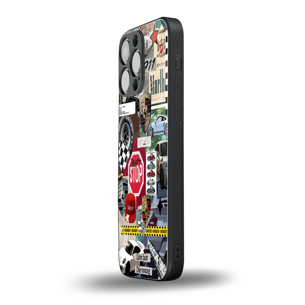 Limitless Ride iphone 16 pro max mobile cover | shockproof glass phone case