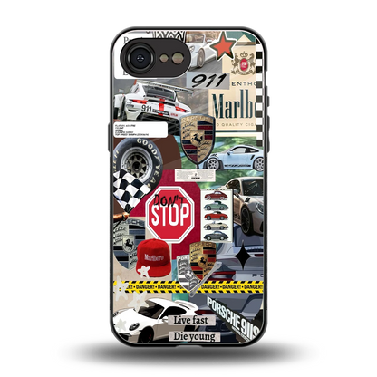 Limitless Ride back phone cover | glass case for iphone 17e